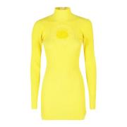 Stijlvolle Cut Out Jurk David Koma , Yellow , Dames