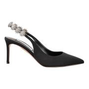 Versierde Decollete Hakken Aquazzura , Black , Dames