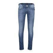 Blauwe Slim Fit Denim Jeans Tramarossa , Blue , Heren