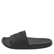 Pre-owned Rubber sandals Gucci Vintage , Black , Dames