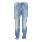 Stijlvolle Denim Jeans voor Mannen Dondup , Blue , Heren