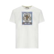 Casual T-shirt Luis Trenker , White , Heren