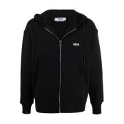 Zwarte Sweater Collectie Msgm , Black , Heren