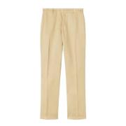 Rugged Brown Linnen Broek Loro Piana , Beige , Heren