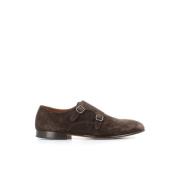 Donkerbruine Suède Loafers Alexander Hotto , Brown , Heren