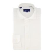 Wit Zakelijk Overhemd Eton , White , Heren