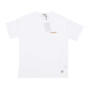 Linear Logo Tee CAT , White , Heren