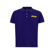 Paarse Polo Shirt Dsquared2 , Purple , Heren