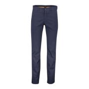 Donkerblauwe Chino Broek Slim Fit Hugo Boss , Blue , Heren