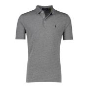 Klassieke Pasvorm Grijze Polo Shirt Ralph Lauren , Gray , Heren