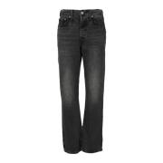 Dames Jeans - Neem een Hint Levi's , Black , Dames