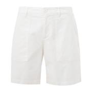 Klassieke katoenen shorts Armani Exchange , White , Heren