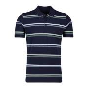 Korte Mouw Donkerblauwe Polo Shirt Pierre Cardin , Multicolor , Heren