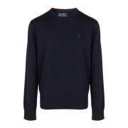 Gezellig Gebreide Pullover Sweater Polo Ralph Lauren , Blue , Heren