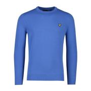 Blauwe Ronde Hals Trui Lyle & Scott , Blue , Heren