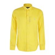 Sportieve Longsleeve Ralph Lauren , Yellow , Heren