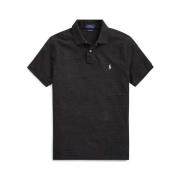 Stijlvol T-shirt voor Mannen Ralph Lauren , Black , Heren