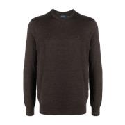 Bruin Heather Pullover Sweater Ralph Lauren , Brown , Heren