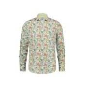 Groen Casual Overhemd met Print A fish named Fred , Multicolor , Heren