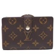 Pre-owned Canvas wallets Louis Vuitton Vintage , Brown , Dames