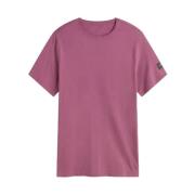 Vent T-shirt in Wijnrood Ecoalf , Purple , Heren