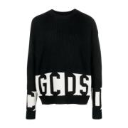 Zwarte Low Band Sweater Gcds , Black , Heren