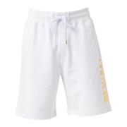 Wit + Goud Shorts Lente/Zomer 2024 Versace Jeans Couture , White , Her...