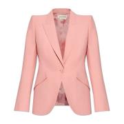 Blazer met zakken Alexander McQueen , Pink , Dames