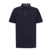 Polo met logo Etro , Blue , Heren