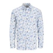 Bloemig Monaco Overhemd Lange Mouwen Jack & Jones , Multicolor , Heren