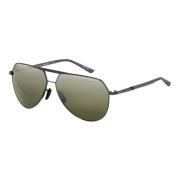 Black/Dark Green Sunglasses Suncontrar Xtrem Porsche Design , Black , ...