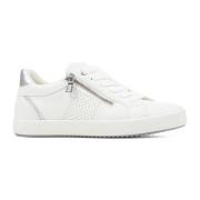 Witte Sneakers voor Vrouwen Geox , White , Dames