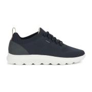 Blauwe Sneakers voor Mannen Geox , Blue , Heren