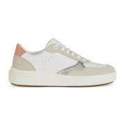 Witte Sneakers voor Vrouwen Geox , White , Dames