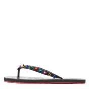 Pre-owned Rubber flats Christian Louboutin Pre-owned , Multicolor , Da...