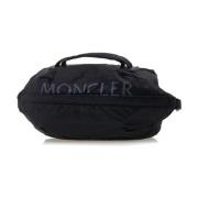 Stijlvolle Tas voor Modeliefhebbers Moncler , Black , Heren