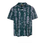 Effigy korte mouwen shirt met all-over print Deus Ex Machina , Multico...