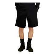 Laser Cut Bonded Shorts Gr10K , Black , Heren