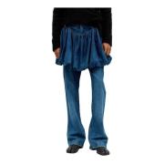 Puff Skirt Jeans Aaron Esh , Blue , Heren
