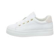 Avona Sneakers - Wit Leren Platform Schoenen Gant , White , Dames