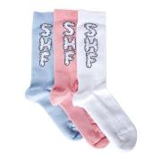 Logo Sokken 3 Pack SKY High Farm , Multicolor , Heren