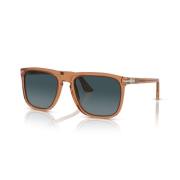 Klassieke iconische gepolariseerde zonnebril Persol , Brown , Unisex