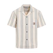 Wafel Streep Natuurlijke Dodson Shirt Carhartt Wip , Multicolor , Here...
