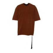 Oversized Streetwear T-Shirt Rick Owens , Brown , Heren