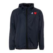 Rain Jackets Comme des Garçons Play , Blue , Heren