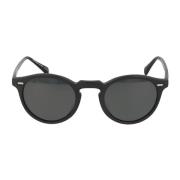 Klassieke Ronde Zonnebril OV 5217S Oliver Peoples , Black , Dames