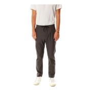 Italiaanse Tapered Broek Closed , Gray , Heren