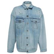Pre-owned Denim outerwear Givenchy Pre-owned , Blue , Dames