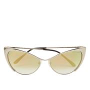 Pre-owned Acetate sunglasses Tom Ford Pre-owned , Yellow , Dames