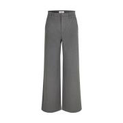 Stijlvolle Wijde Broek mbyM , Gray , Dames